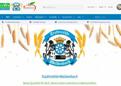 Webshop Stadtmühle Waldenbuch